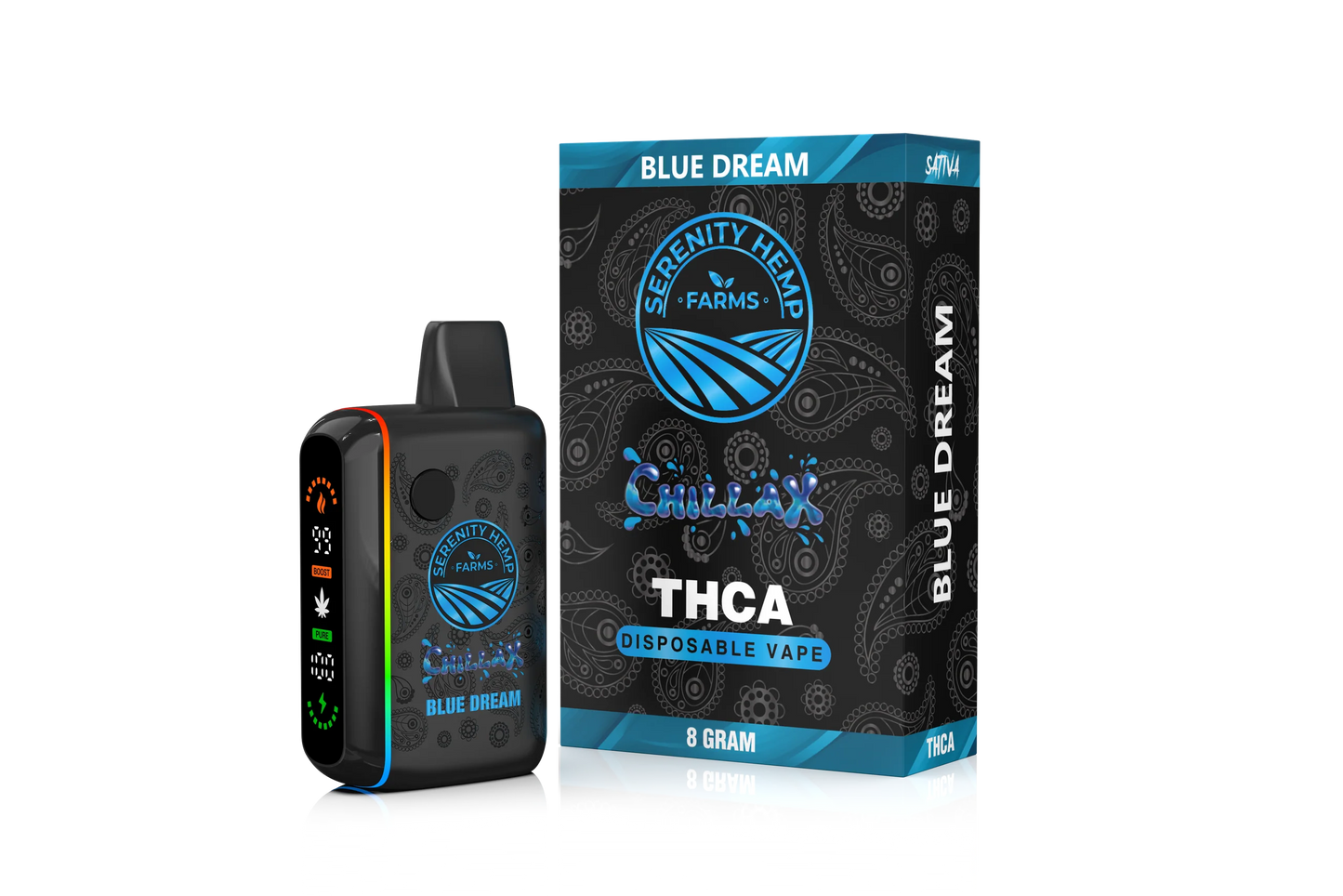 Serenity Hemp Farms THC-A Disposable | 8g