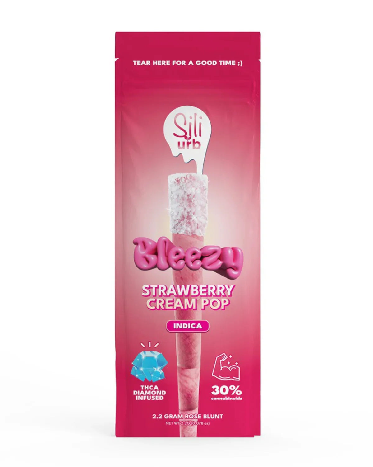 Sili x Urb Bleezy THCA Snow Capped Pre-Roll | 2.2g