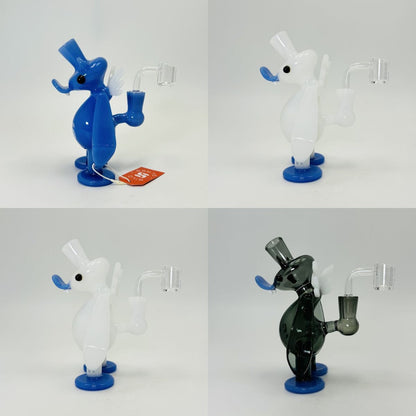 Silo Glass - Gargoyle Vampire Waterpipe - 6 Inches