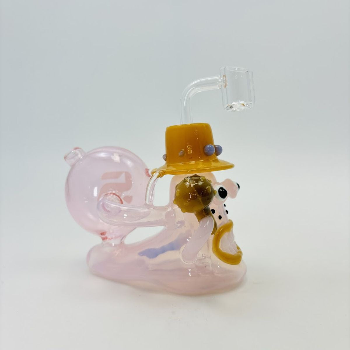 Silo Glass - Snail King Waterpipe - 6 Inches