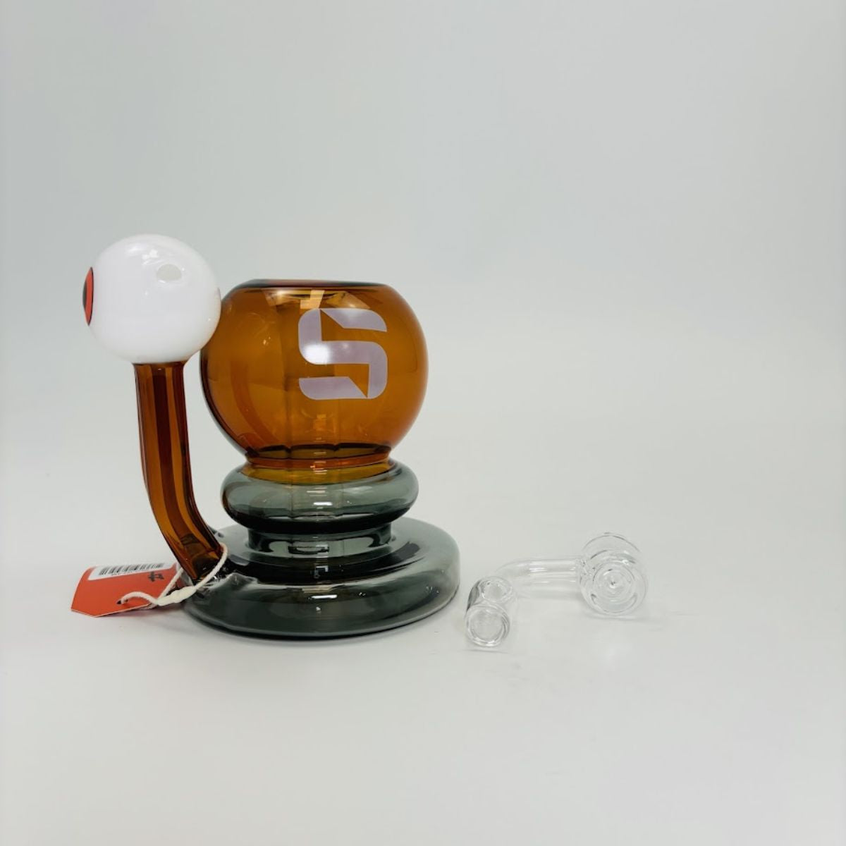 Silo Glass - Snail Waterpipe - 4.5 Inches