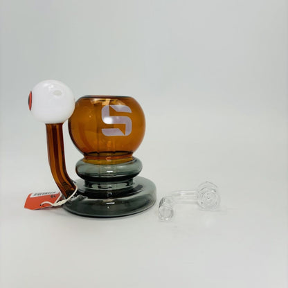 Silo Glass - Snail Waterpipe - 4.5 Inches