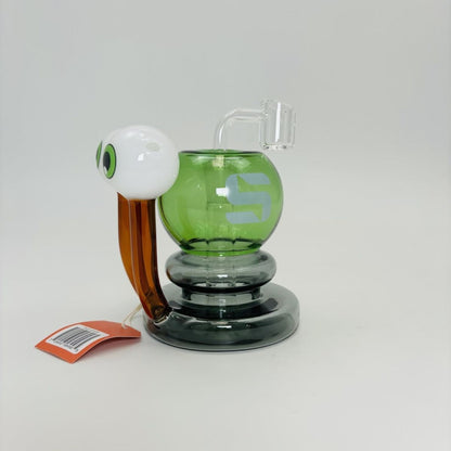 Silo Glass - Snail Waterpipe - 4.5 Inches