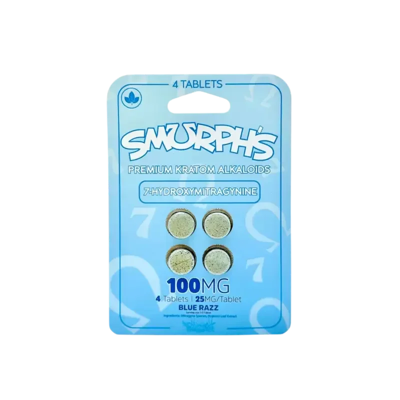 Smurph's 7OH Tabs Natural 100mg 4ct