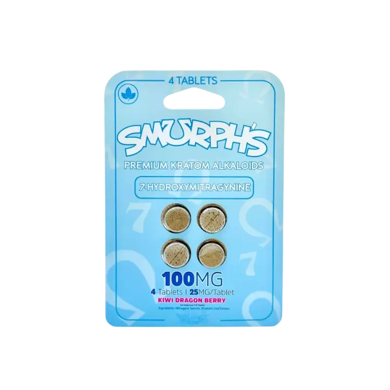 Smurph's 7OH Tabs Natural 100mg 4ct