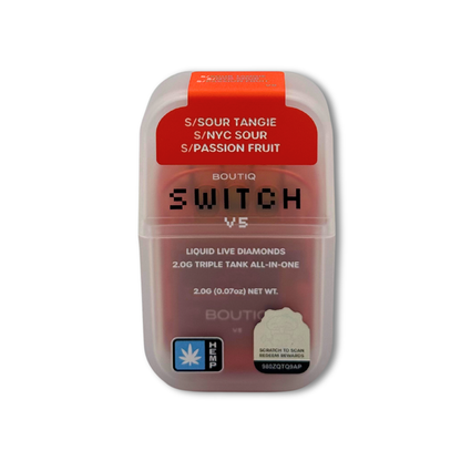 Boutiq Switch V5 – Triple Tank Disposable 2g