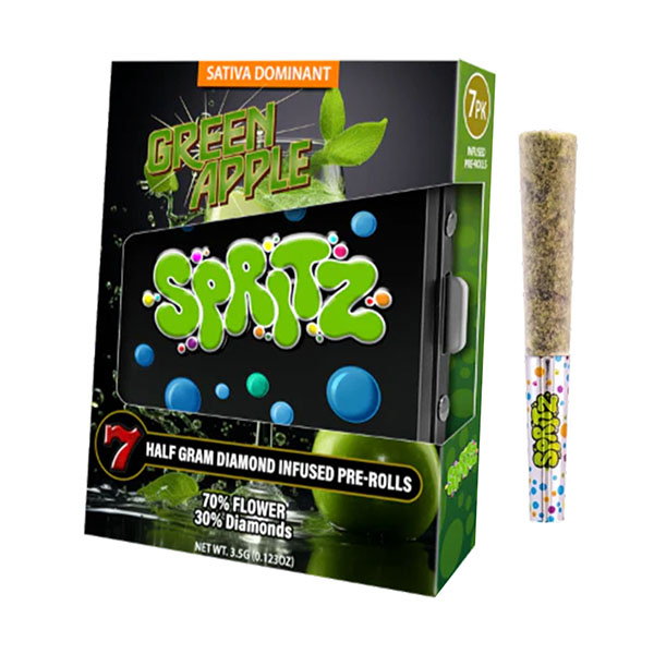 Spritz THCA Diamond Infused Pre-Rolls | (7ct) 3.5g