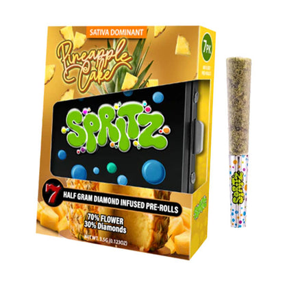 Spritz THCA Diamond Infused Pre-Rolls | (7ct) 3.5g