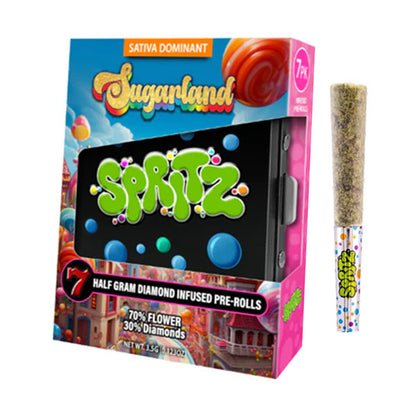 Spritz THCA Diamond Infused Pre-Rolls | (7ct) 3.5g