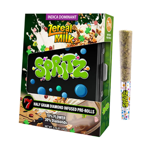 Spritz THCA Diamond Infused Pre-Rolls | (7ct) 3.5g