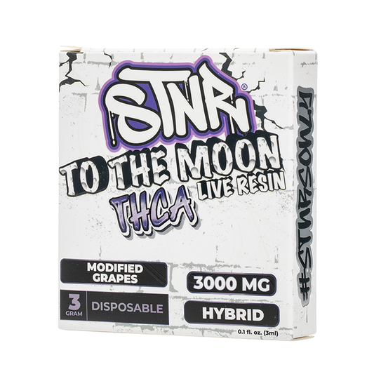 STNR Creations To The Moon THC-A Live Resin Disposable 3G