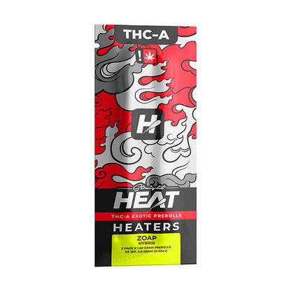 Straight Heat Heaters THC-A Exotic Pre-Rolls | (2ct) 3g