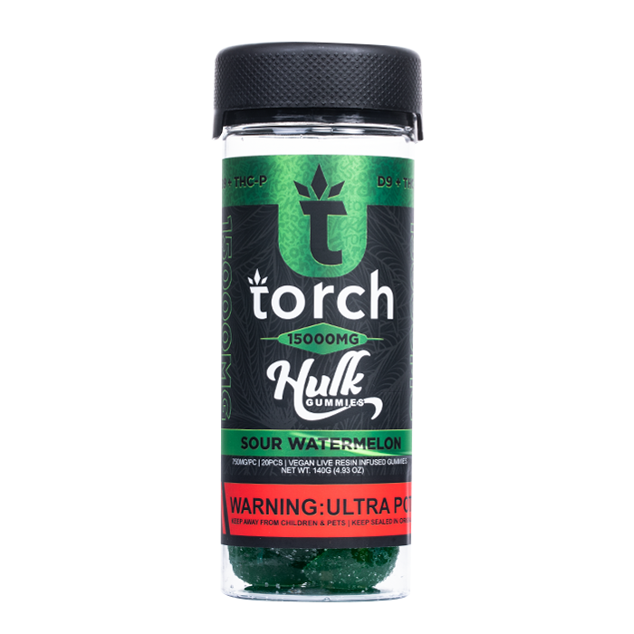 Torch Hulk Gummies 15000mg