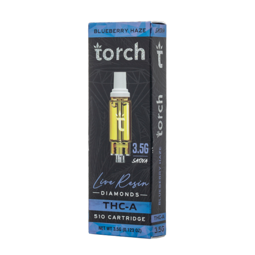 Torch THC-A Live Resin Diamonds 3.5G Cartridge