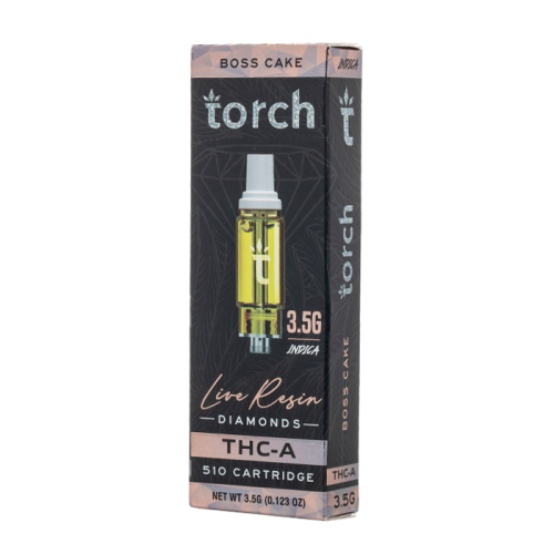 Torch THC-A Live Resin Diamonds 3.5G Cartridge