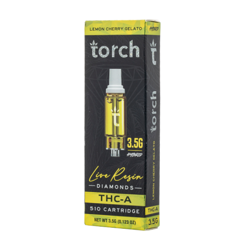 Torch THC-A Live Resin Diamonds 3.5G Cartridge