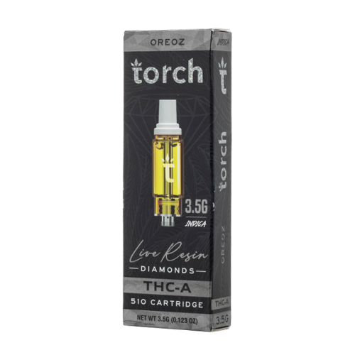Torch THC-A Live Resin Diamonds 3.5G Cartridge