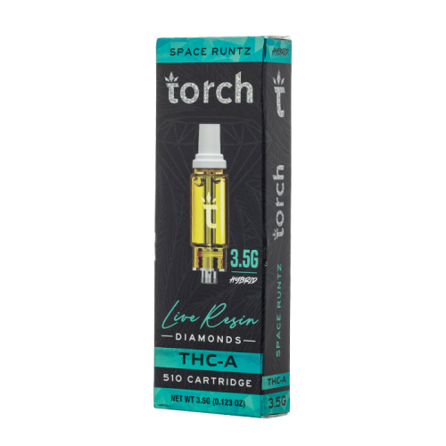 Torch THC-A Live Resin Diamonds 3.5G Cartridge