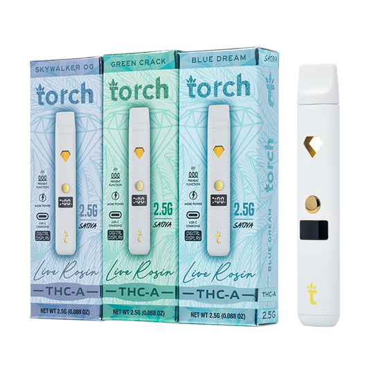 Torch THC-A Live Rosin Disposable 2.5G
