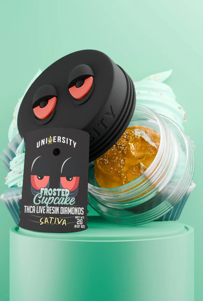 University THC-A Live Resin Diamond Dabs - 2g