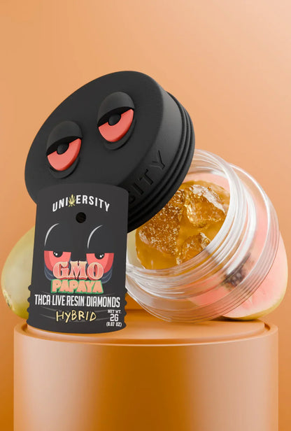 University THC-A Live Resin Diamond Dabs - 2g