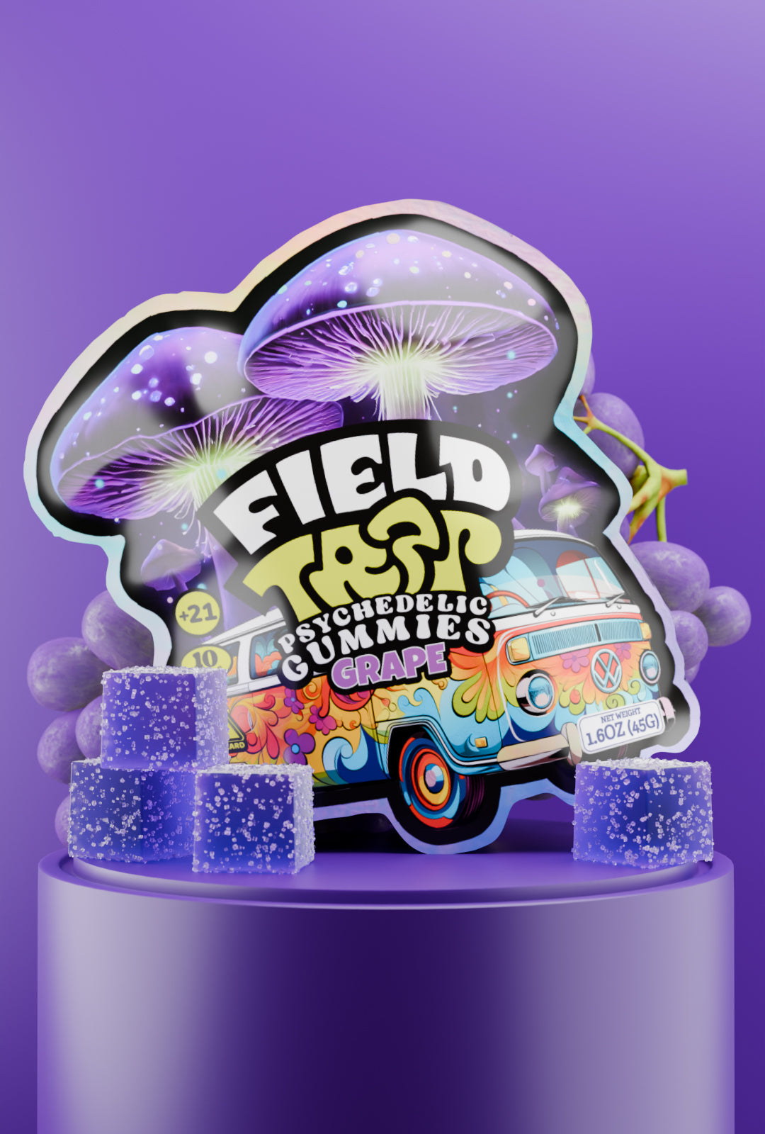Field Trip Psychedelic Magic Mushroom Gummies