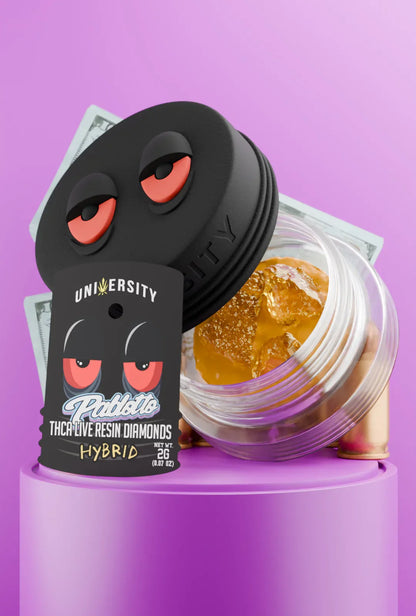 University THC-A Live Resin Diamond Dabs - 2g