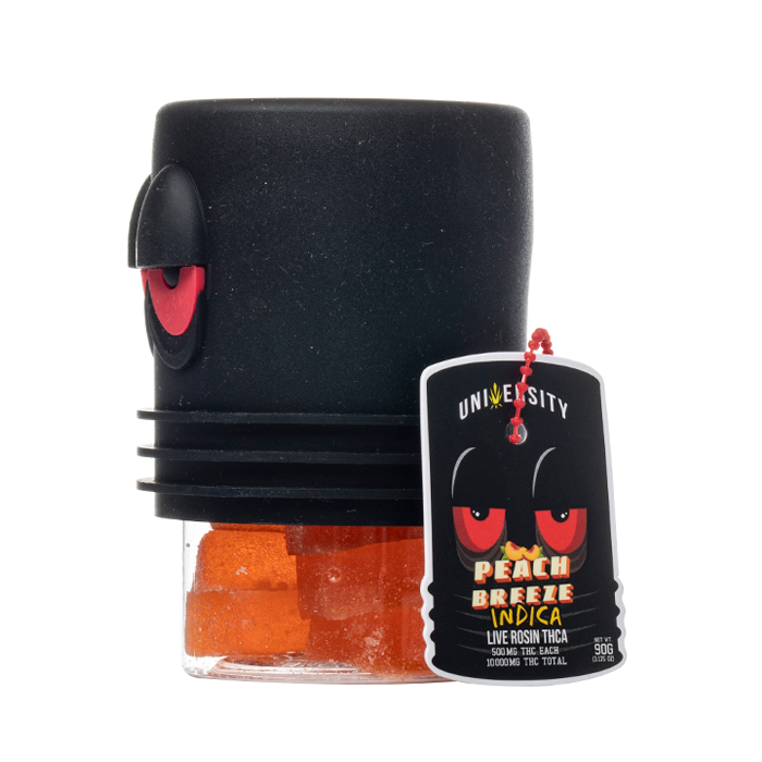 University THCA Live Rosin Gummies 10000mg