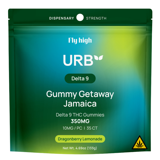 URB Gummy Getaway Delta 9 Gummies 350mg