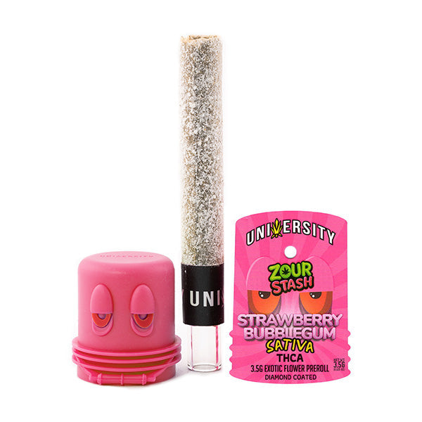 University x Zour Stash Diamond Coated Pre-Rolls | 3.5g